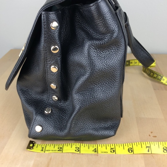 Donna Karan leather bag, black shoulder bag - Picture 9 of 16